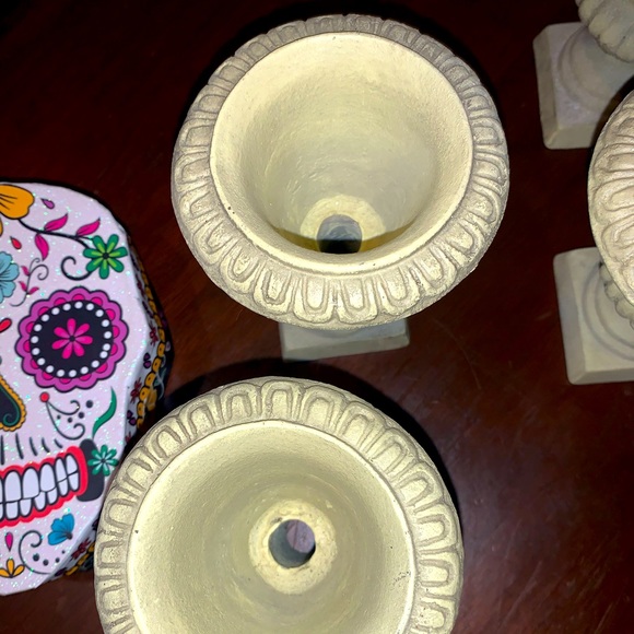 NWT’s Lancaster Market Set of 4 Candle🕯Holder’s &/Or Set of 4 Mini Planter’s🪴 - Picture 4 of 16